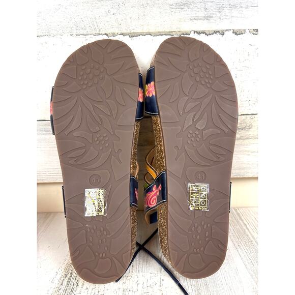 L’Artiste Women’s 10 Spring Step Loma Multicolor Leather Lace Strappy Sandal NEW - Picture 5 of 9